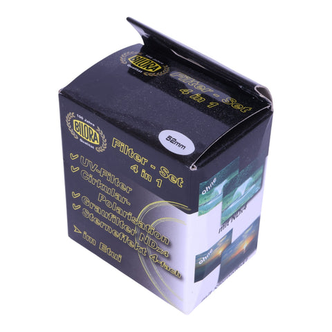 Filter-Set 4 in 1 52mm UV / CPL / ND4 / Star (Nieuw)