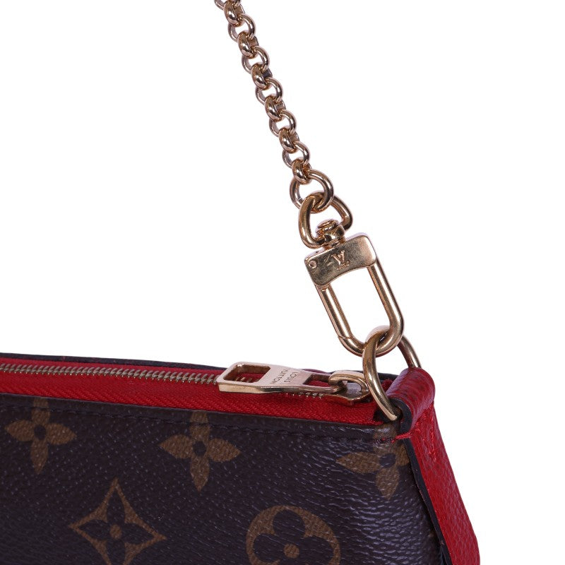 Pallas Clutch - detail rits en sluiting