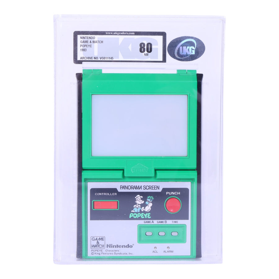 Game & Watch Popeye - Panorama Screen (1983) - UKG Graded 80 NM