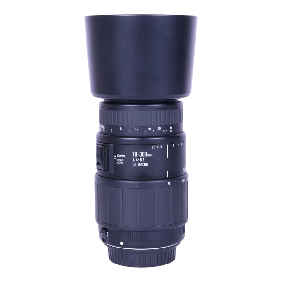 70-300mm f/4-5.6 DL Macro Zoomlens voor Canon EF (Incl. Zonnekap)