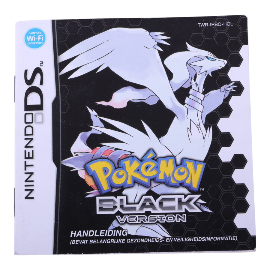 Pokemon Black Version - DS (Losse Handleiding)