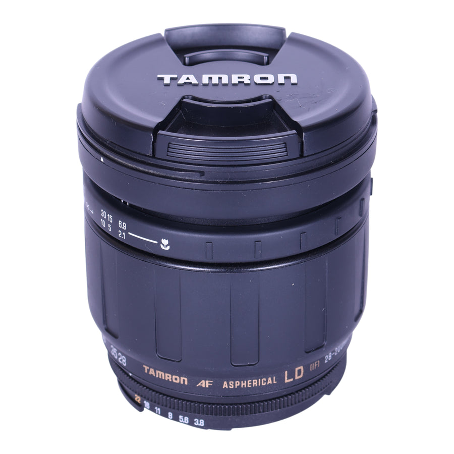 Tamron-Zoomlens 28-200mm f/3.8-5.6 LD (IF) Lens voor Nikon AF-tweedehands