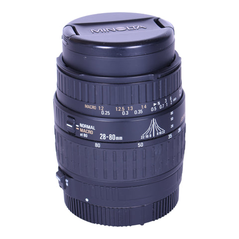 Sigma-28-80mm f/3.5-5.6 II Macro Aspherical voor Minolta AF / Sony A-tweedehands