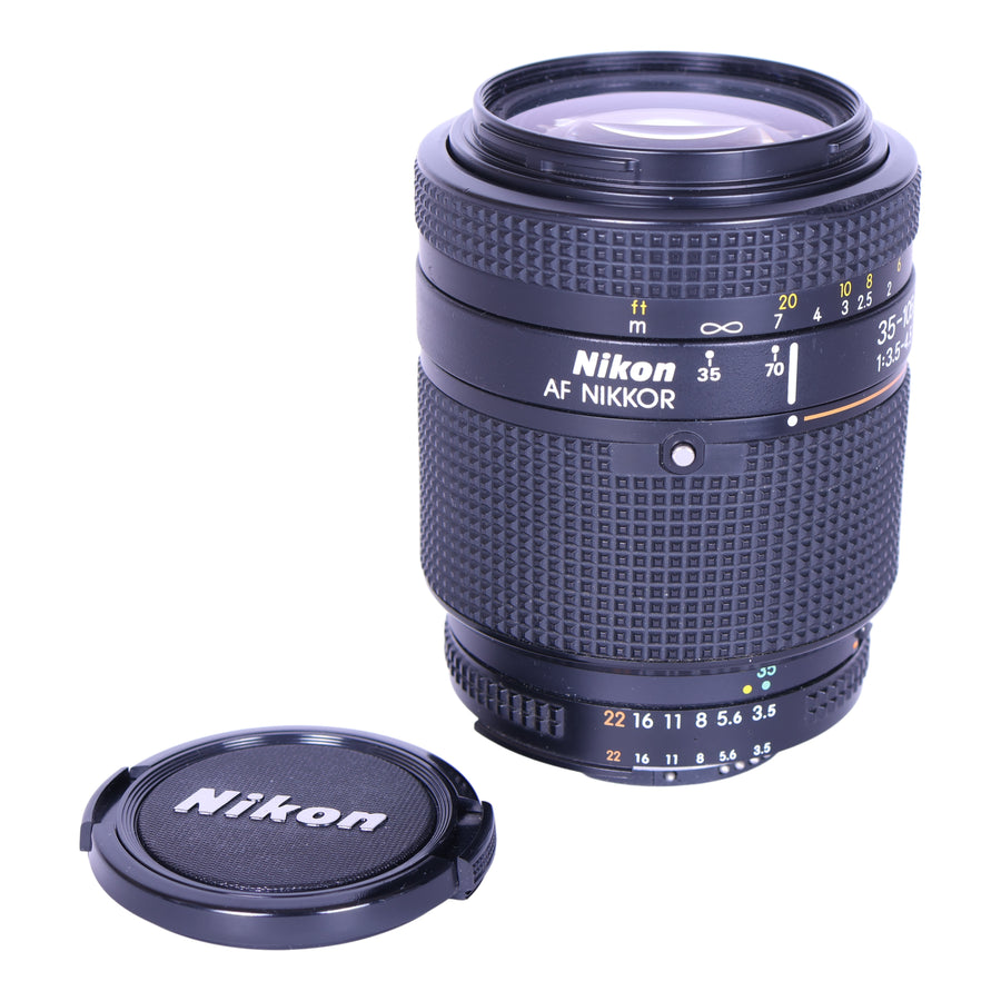 Nikon-35-105mm f/3.5-4.5 Macro Zoom Lens voor Nikon F-tweedehands