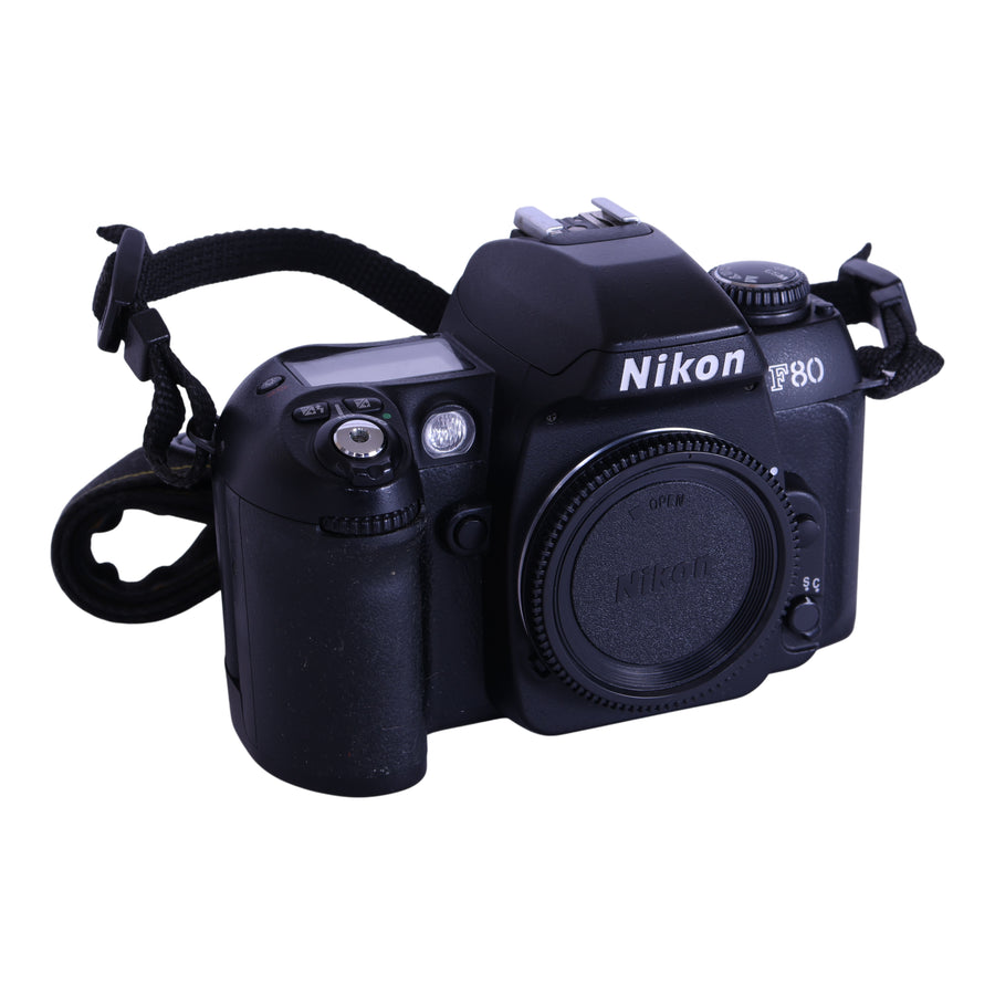 Nikon-F80 AF - Analoge Camera Body - 35mm (Incl. camerariem)-tweedehands