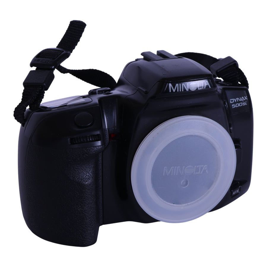 Minolta-Dynax 500si AF - Analoge Camera Body - 35mm (Incl. camerariem)-tweedehands