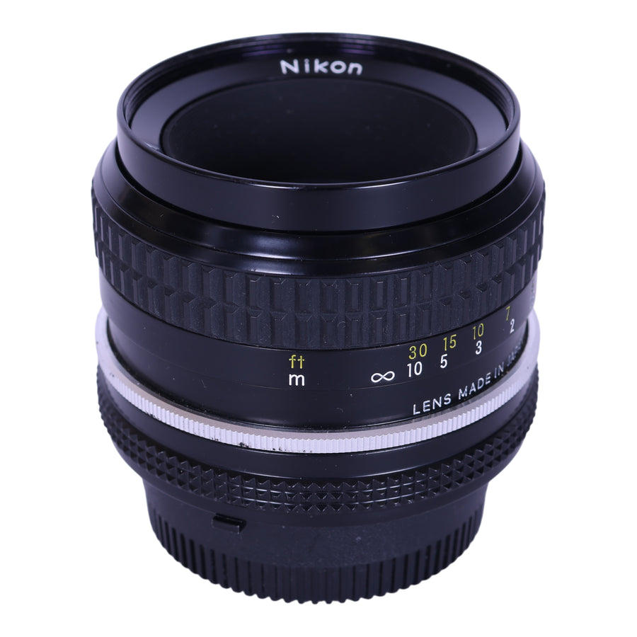 Nikon-Nikkor 50mm f/2 Standard Prime Lens voor Nikon F-tweedehands