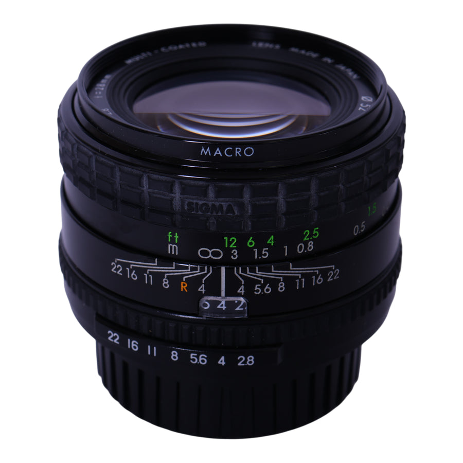 Sigma-Mini-Wide II 28mm f/2.8 Multi-Coated voor Pentax-K-tweedehands
