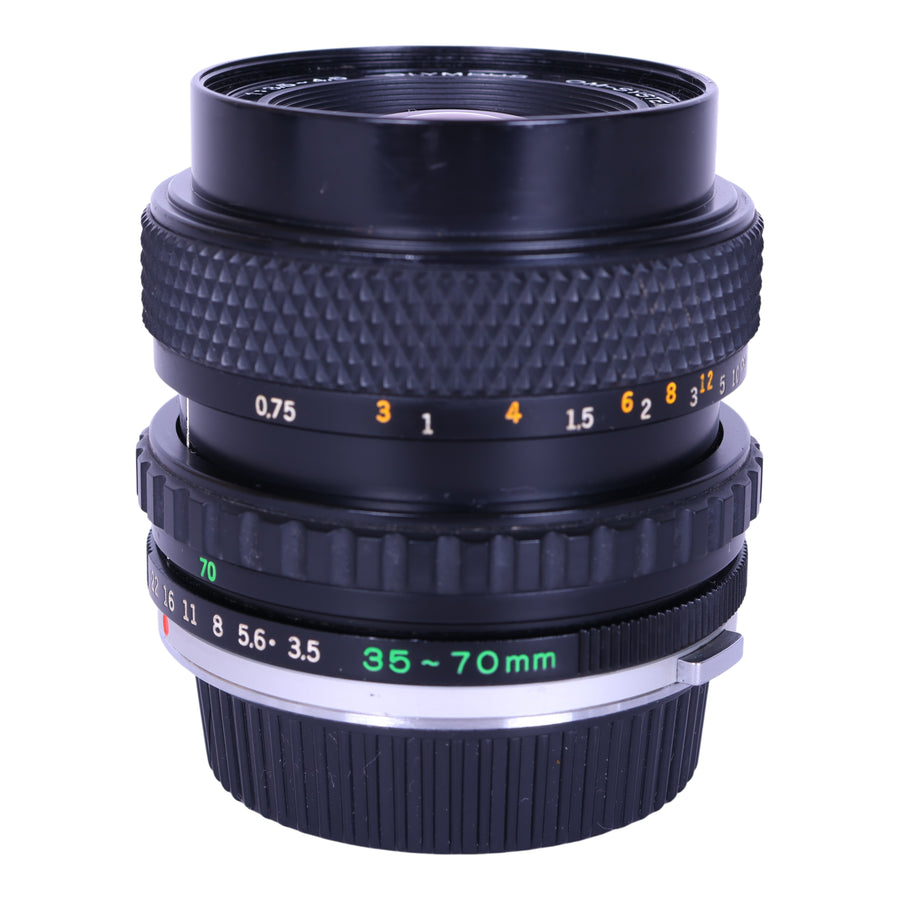 Olympus-OM-System S Zuiko Auto-Zoom 35-70mm f/3.5-4.5 Zoomlens voor Olympus OM-tweedehands