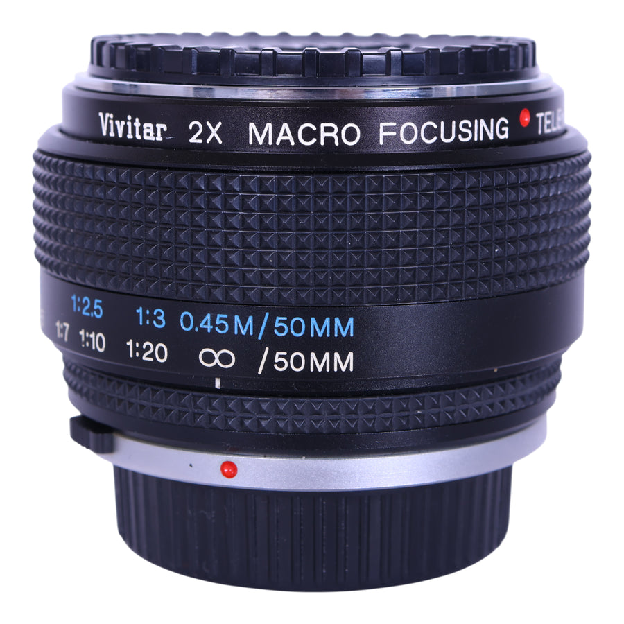 Vivitar-2x Macro Focusing Teleconverter MC voor Olympus OM-tweedehands