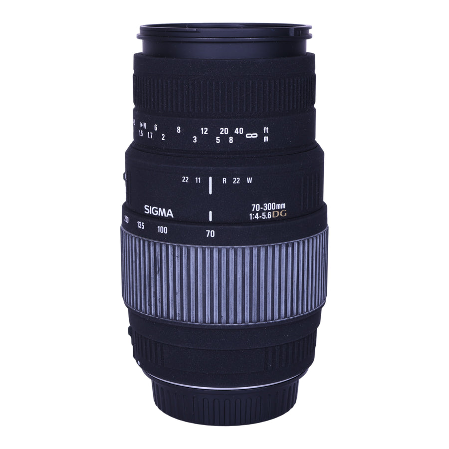 Sigma-70-300mm f/4-5.6 DG Telezoomlens voor Canon EF-tweedehands