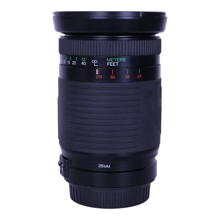 Cosina-AF 28-210mm f/3.5-5.6 MC Macro Zoomlens voor Canon EF-tweedehands