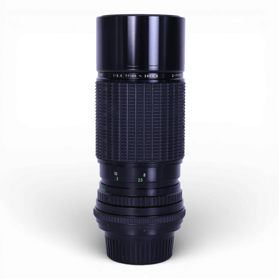 Sigma-Zoom-K 100-200mm f/4.5 Multi-Coated Telezoomlens voor Pentax K-vatting-tweedehands
