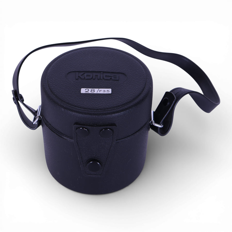 Konica-Lens Case / Tas voor Konica 28mm f/3.5-tweedehands