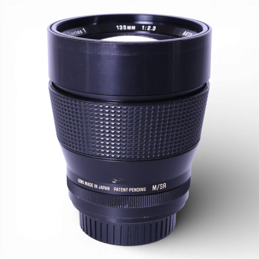Vivitar-Series 1 135mm f/2.3 Auto Telephoto objectief voor Minolta SR/MD (M/SR)-tweedehands