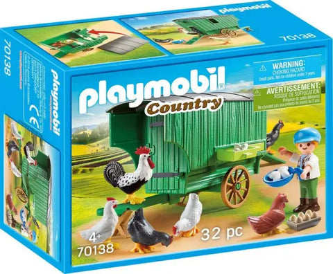 Playmobil-Country Kind met Kippenhok - 70138 (Nieuw)