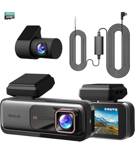 AgfaPhoto-G980H Dashcam voor Auto 4K + 2K met Achtercamera, Wifi en Nachtzicht (Nieuw)