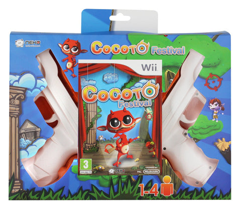 Wii-Cocoto Festival Incl. 2 Wii Guns (Nieuw)