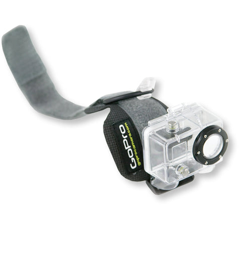 GoPro polsbehuizing AHDWH-001 voor GoPro HD HERO en HERO2, waterdichte behuizing op polsband, voorkant