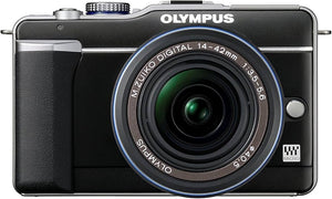 Pen E-PL1 Systeemcamera + 14-42mm Lens - Zwart