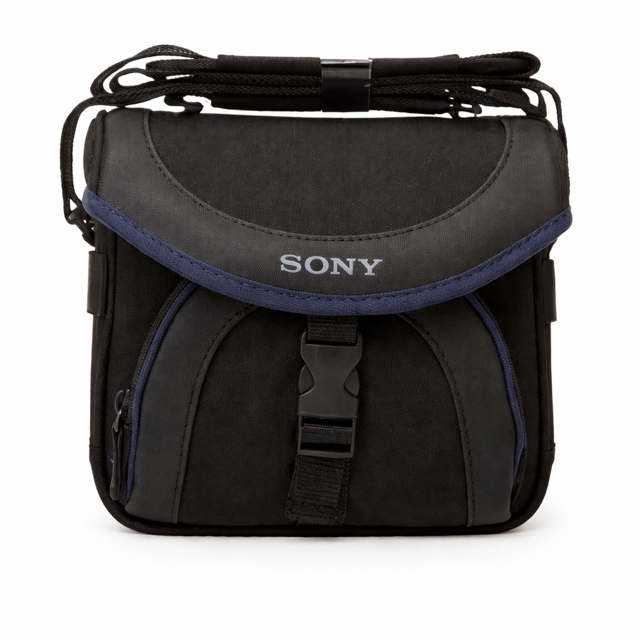 Sony-LCS-X21 Cameratas / Schoudertas voor Camera of Camcorder - Zwart-tweedehands