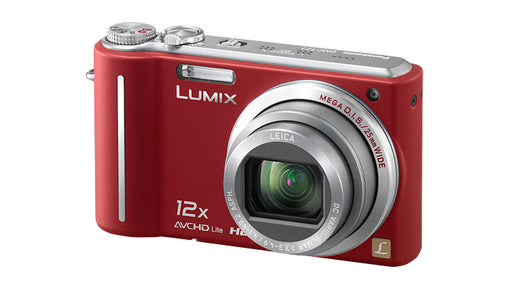 Panasonic-Lumix DMC-TZ7 Digitale Compact Camera - Rood-tweedehands