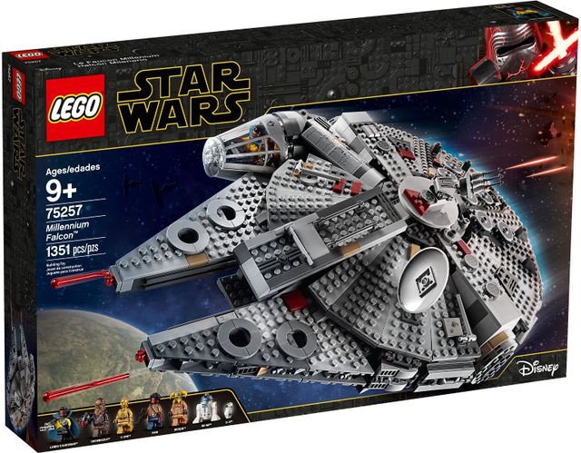 LEGO Star Wars Millennium Falcon 75257, doos voorkant