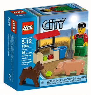 LEGO City Boer 7566, doos voorkant
