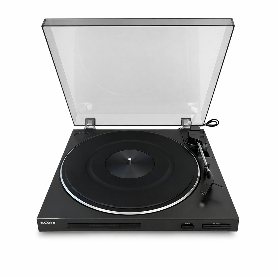 Sony-Platenspeler / Draaitafel PS-LX43P voor Sony HST Stereo Systemen (Automatisch, Riemaandrijving, 33 1/3 en 45 rpm)-tweedehands