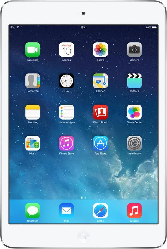 Apple iPad Mini 2 16GB Wi-Fi (A1489) - Zilver, voorkant