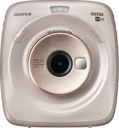 Fujifilm-Instax Square SQ20 Instant Camera - Beige-tweedehands