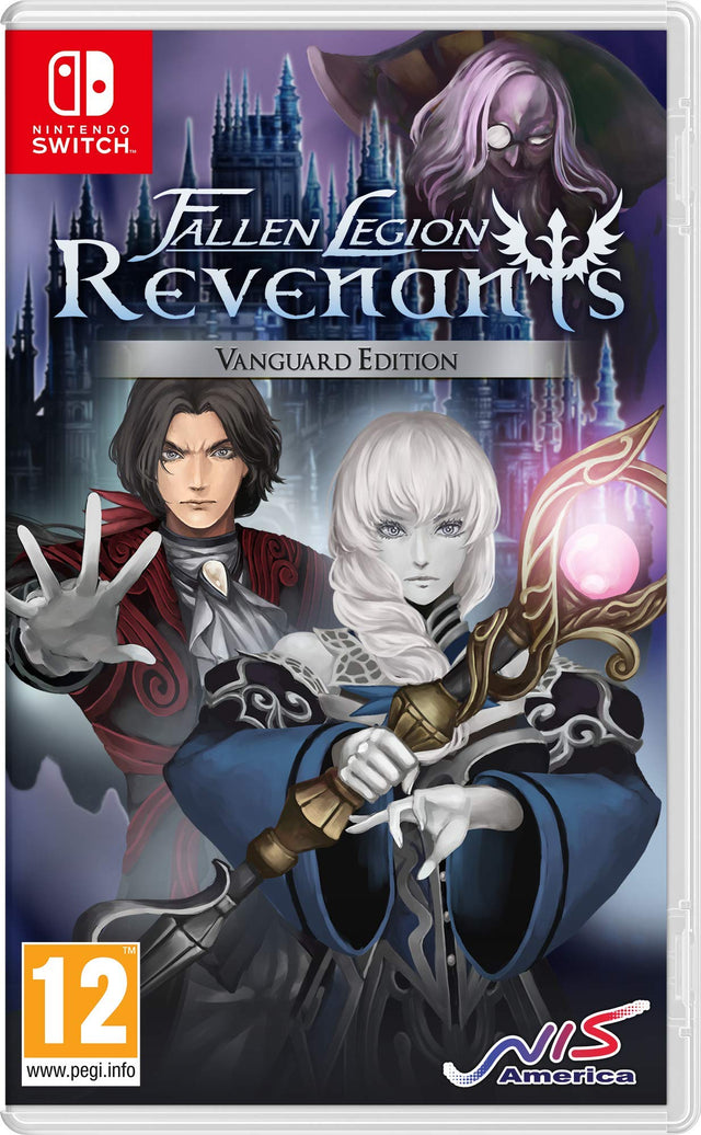Nintendo Switch Fallen Legion: Revenants Vanguard Edition, doos voorkant