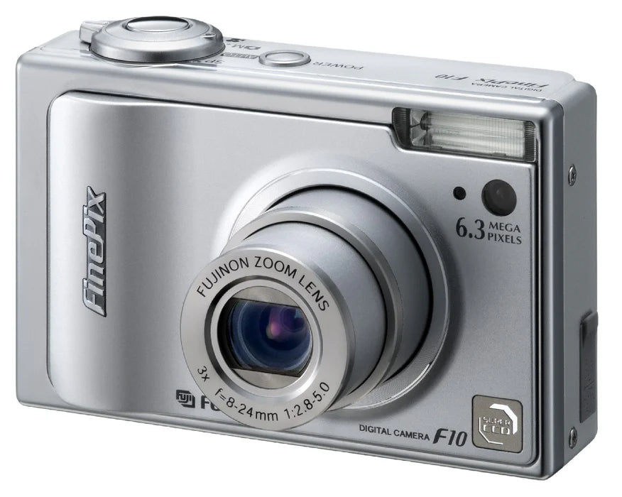 Fujifilm-FinePix F10 Digitale Compact Camera - Zilver-tweedehands
