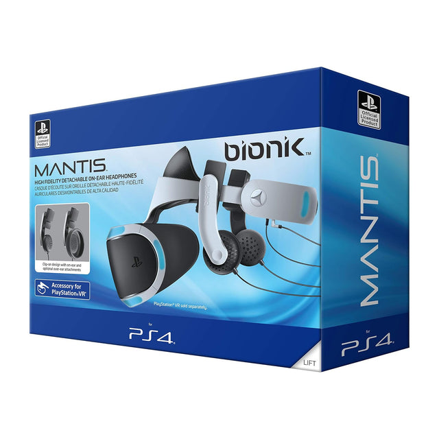 Bionik Mantis clip-on koptelefoon voor PlayStation VR, doos voorkant