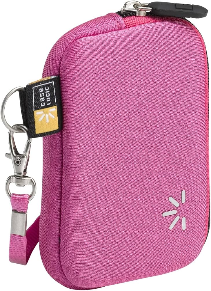 Case Logic-UNZB-2 Compact Camera Case / Neopreen Hoes voor Compactcamera - Roze (Nieuw)