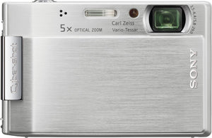 Cyber-shot DSC-T100 Digitale Compact Camera - Zilver