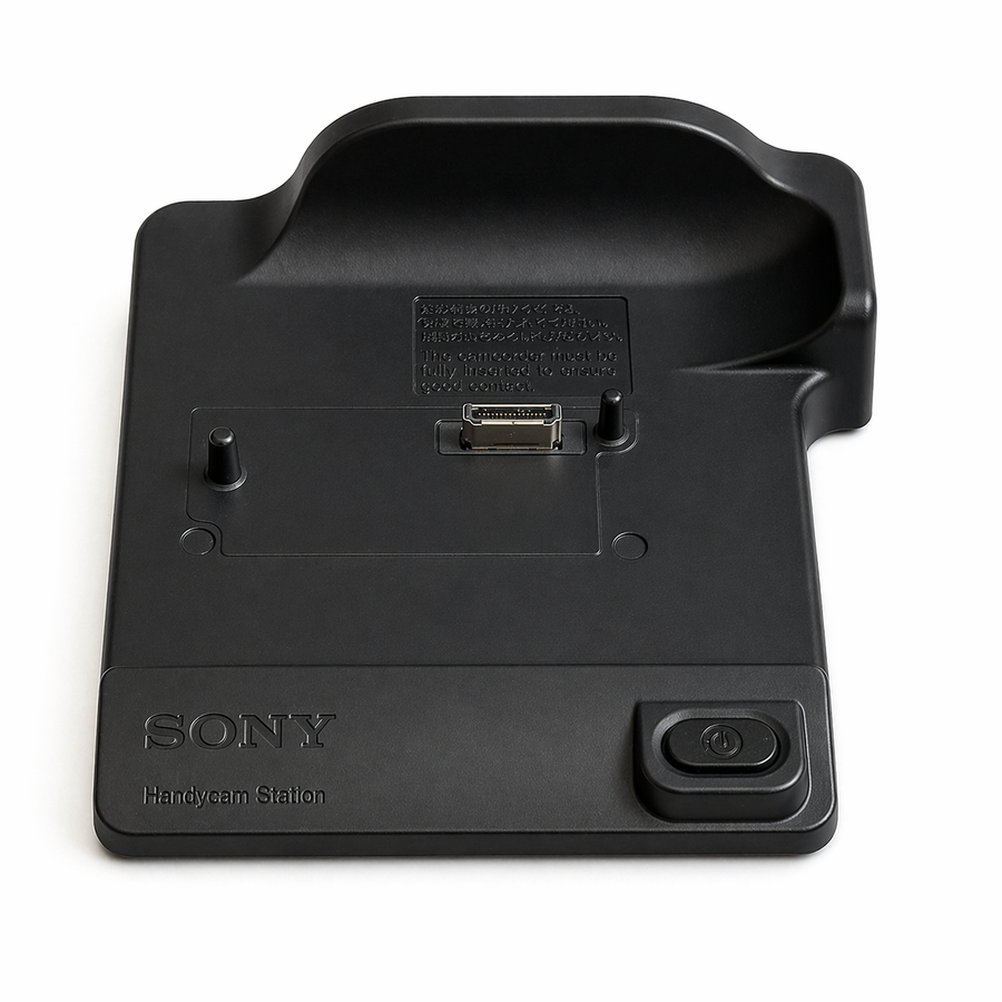Sony Handycam Station DCRA-C200 dock voor DCR-SR65 en DCR-SR85, zwart, met aansluiting en aan-knop, tweedehands