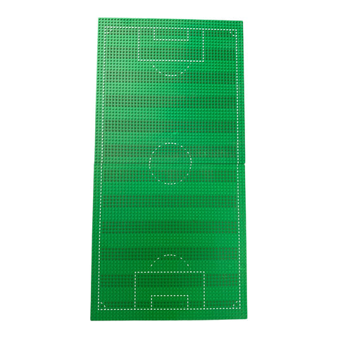 LEGO-Sports Voetbalveld Basisplaten Set met Belijning (2 Platen)-tweedehands