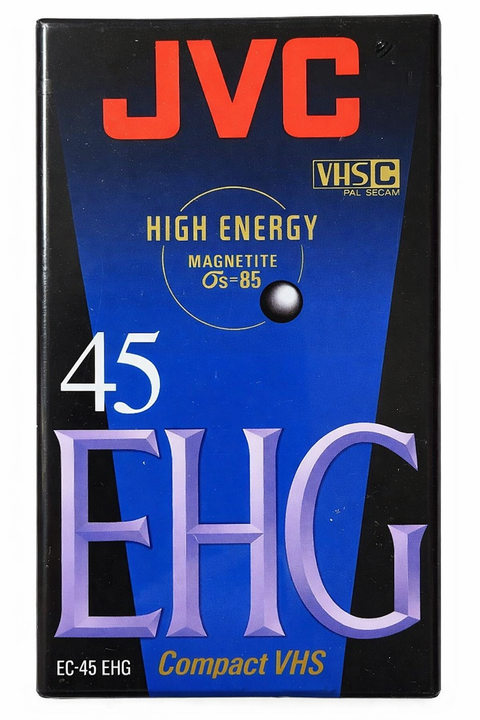 TDK-EHG-45 VHS-C Camcorder Cassette 45 Minuten (Nieuw)