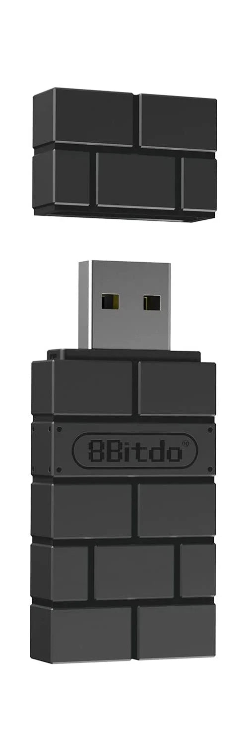 8Bitdo-USB Wireless Adapter - Zwart Tweedehands