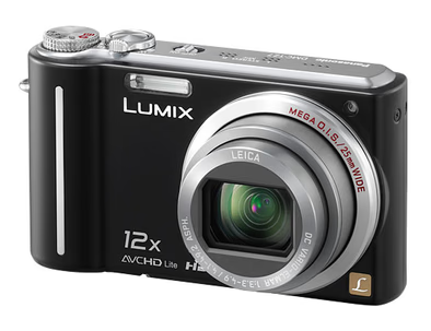 Panasonic-Lumix DMC-TZ7 Digitale Compact Camera - Zwart-tweedehands