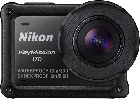 Nikon Keymission 170 Action Camera - Zwart