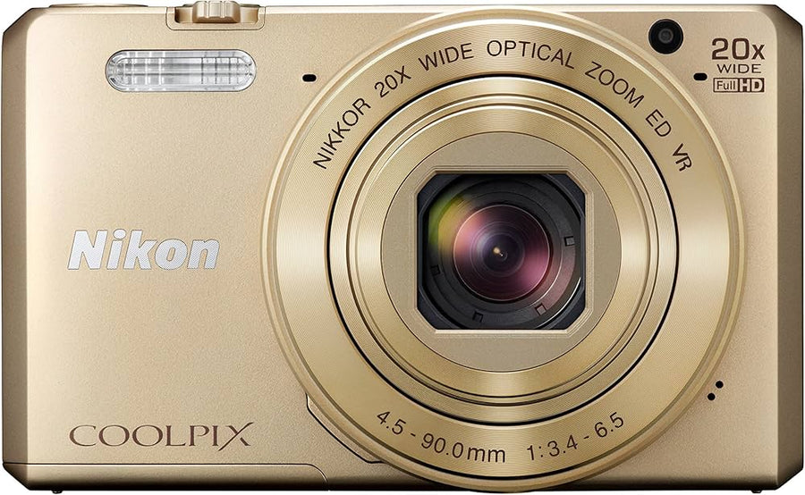 Nikon-Coolpix S7000 Digitale Compact Camera - Goud-tweedehands