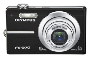 FE-370 Digitale Compact Camera - Zwart (In doos)