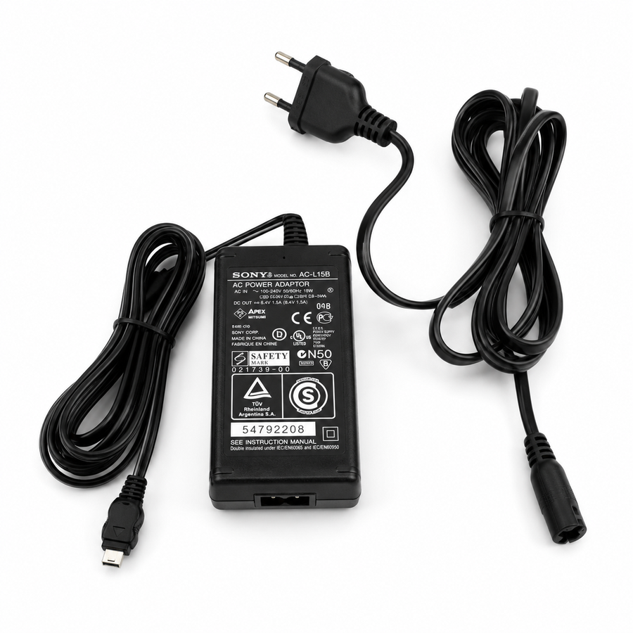 AC-L15B AC-Adapter voor Sony Handycam