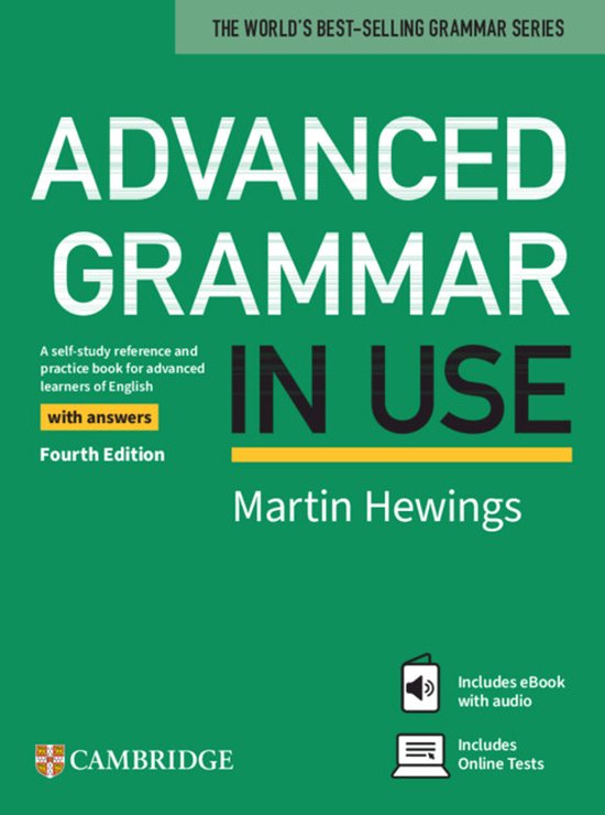 Advanced Grammar In Use Book + Ebook And Online Test