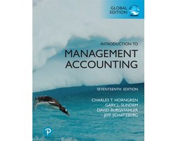 Introduction to Management Accounting, Global Edition
