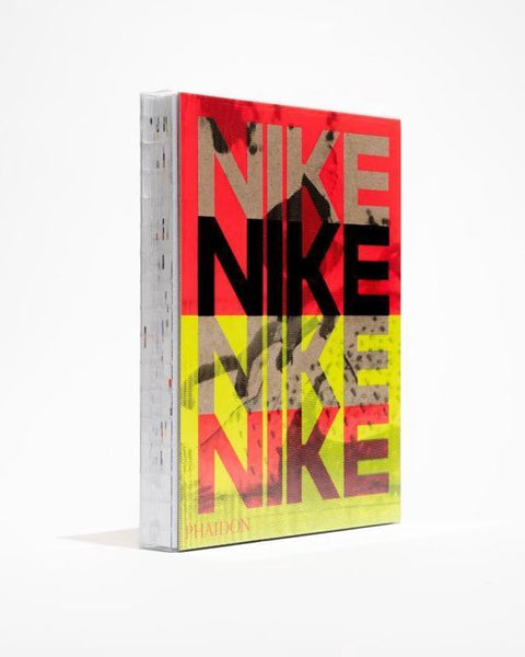 Nike: Better is Temporary, Sam Grawe, omslag in rood en geel met het woord Nike in rijen, tweedehands
