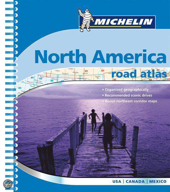 Noord Amerika Usa Can. Mex Michelin Ac Atlassen