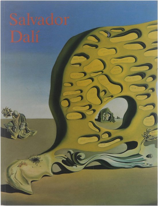 Salvador Dalí, Conroy Maddox, omslag met een schilderij van een grote gele gevlekte vorm, tweedehands